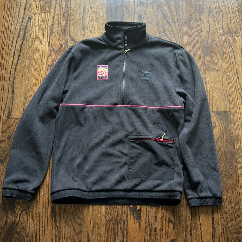 Adidas trail fleece pullover